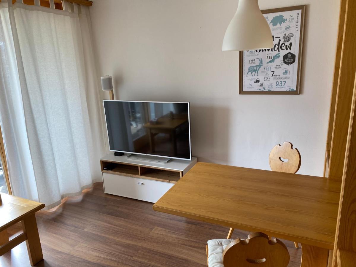 Moderne Ferienwohnung In Laax - Modern Apartment In Laax Dış mekan fotoğraf