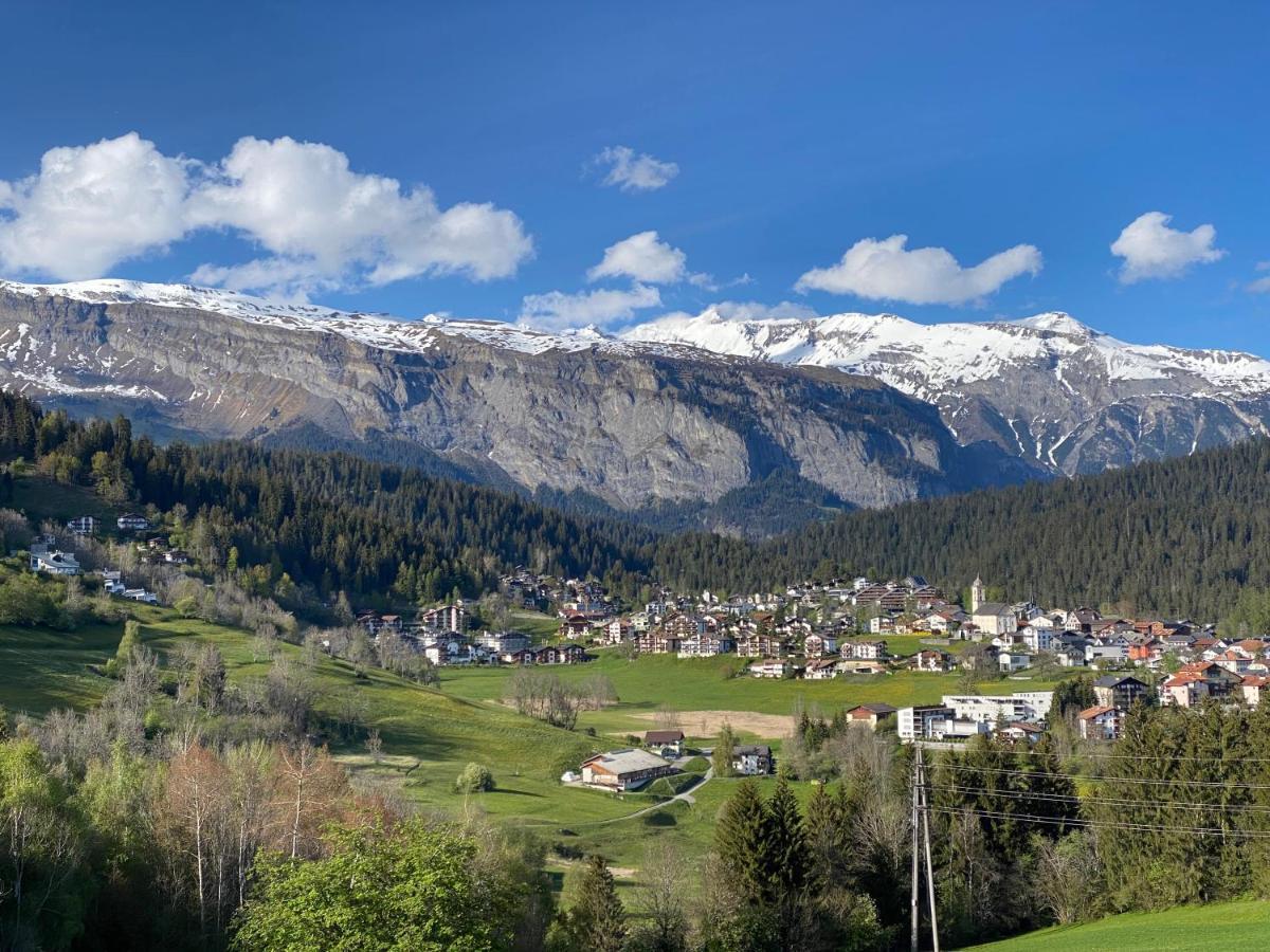 Moderne Ferienwohnung In Laax - Modern Apartment In Laax Dış mekan fotoğraf